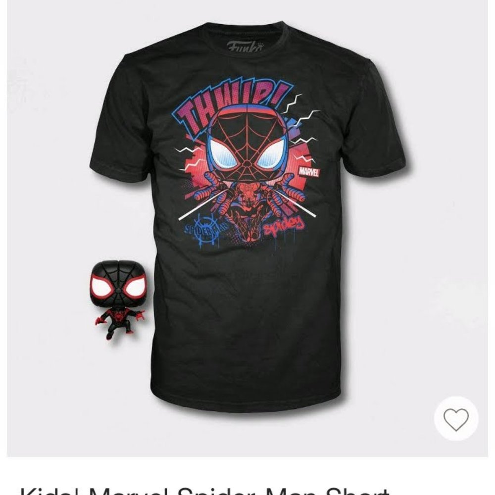Kids' Spider-Man Graphic T-Shirt- S